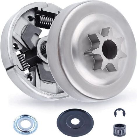Precision Design Clutch Drum (.325" 7 Teeth) with Clutch Assembly Kit for Stihl MS261 MS271 MS291 Chainsaw Spare Part 1121 160 2051 (1/5)