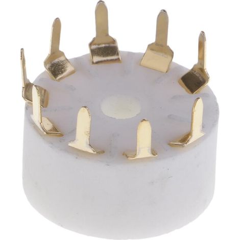 Prise De Tube à Vide Pour Montage Sur PCB, 9 Broches, GZC9-AG Pour 12AX7 12AU7 12AT7 (1/5)