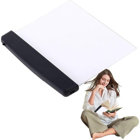 Lampe de lecture nuit LED pour livre, panneau lumineux (1/5)