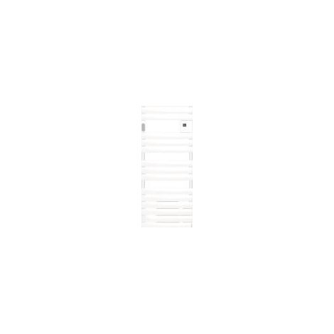 Sèche-serviettes électrique connecté avec soufflerie 2000W, H:177,7 x l:55,6 cm, blanc - Adélis, Atlantic