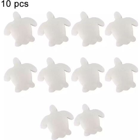 10 PCS Éponge Spa Réutilisable Éponge Absorbant l'huile Durable Éponge d’Écume Blanc Accessoire Spa Outils De Nettoyage Absorbe de Graisse Eponge pour Jacuzzi Nettoyant Piscine (1/5)