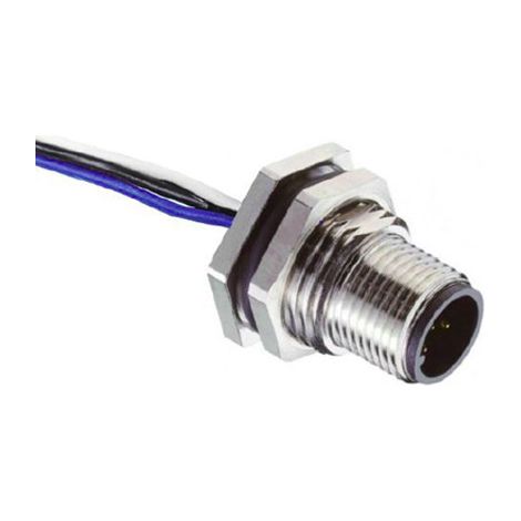 Connecteur pré-câblé RS PRO 5 conducteurs , M12 Mâle, 100mm ( Prix pour 1 )