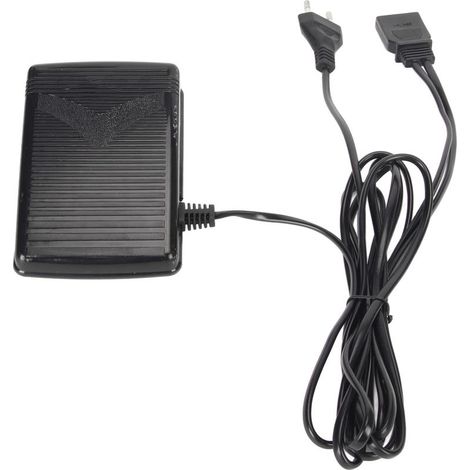 Pedale macchina da cucire (cavo di alimentazione incluso), tappetino antiscivolo, pedale multi-funzione, europea, presa 220 V (1/5)