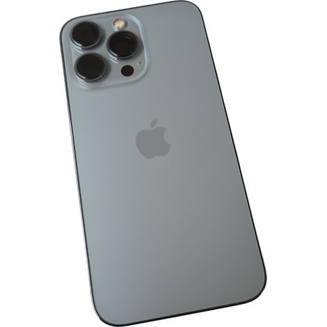 Cover posteriore originale ORG di grado A per Apple iPhone 13 Pro, blu (1/4)