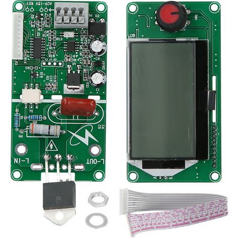 Machine à Souder par Points 40A avec Module Contrôleur LCD 12864 et Déclencheur à Impulsions (1/5)