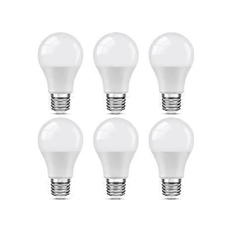 E27 LED Kaltweiß, 9 W (entspricht 60 W), 6000 K, 806 lm, Standard-A60-Glühbirne mit Schraubsockel, nicht dimmbar, flimmerfrei, 220–240 V, für Zuhause, Restaurant usw.