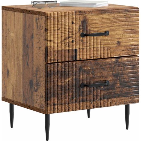 Maison Exclusive - Nachttisch Altholz 43 x 34,5 x 47,5 cm Holzwer