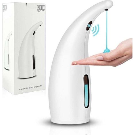 Automatischer Seifenspender, 300 ml, berührungslos, mit Infrarotsensor für Zuhause, Büro, Krankenhaus, Hotel - Crezuo