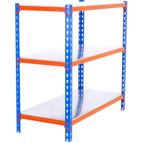 Simonclick Superplus 3/400 Regalsystem Metall bunt blau orange