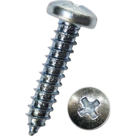 Vis dresselhaus 6040/001 tête fraisée galvanisée 3,9x9,5 mm