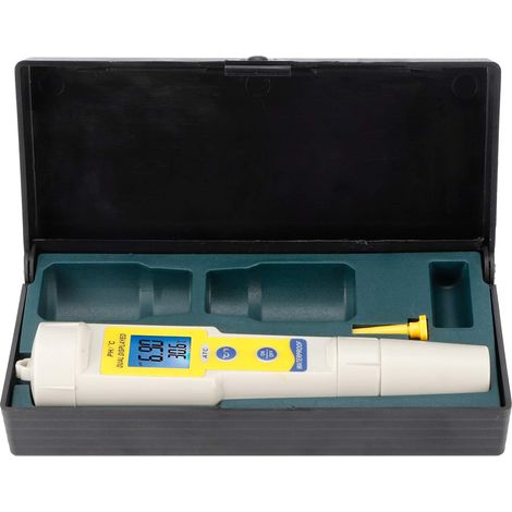 Tragbarer, wasserdichter, selbstkorrigierender Wasserqualitätstester in Stiftform, pH-Meter für Aquarien und Pools (1/5)
