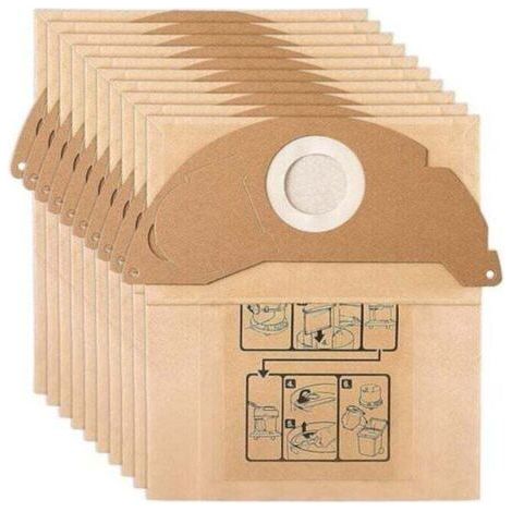 Kärcher Staubsaugerbeutel, 15 Beutel für Kärcher Staubsauger WD2 MV2 6.904-322.0 WD 2.200 WD2250 A2004 A2054 A2099, Ersatzbeutel für Kärcher Staubsauger (1/5)