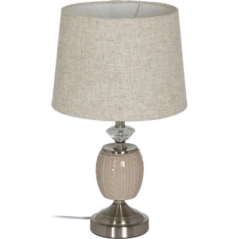 Lampe en céramique et métal 45 cm (1/2)