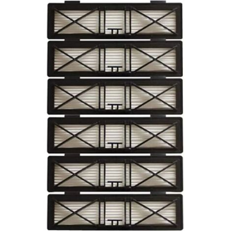 Lot de 6 filtres HEPA pour Neato Botvac D7 D3 D4 D5 D6 D70 D75 D80 D85 pour filtres Neato Botvac 75e 80 85 pièces (1/4)