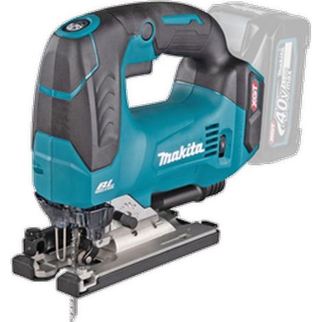Makita Akku-Pendelhubstichsäge JV002GZ, 40 V, incl. 3x Stichsägeblatt, Zubehör, Karton
