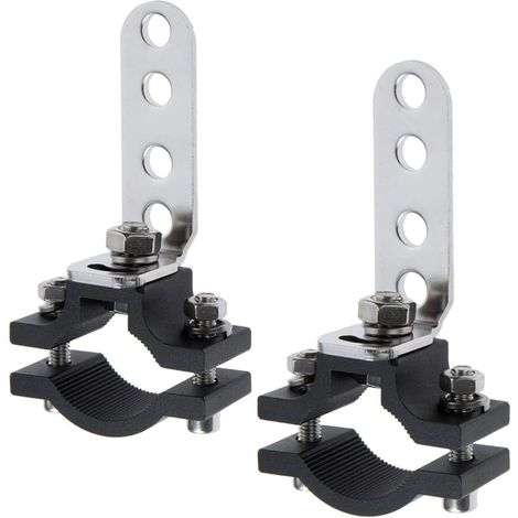 Support de Montage de Lumière Travail 22-32mm Universelle,Support de Phare Moto,Supports de fixation de lampe de fourche avant (2 Pièces)
