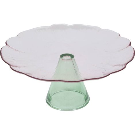 Display Rosenblüte D28cm rosa und grün - Atmosphera créateur d'intérieur