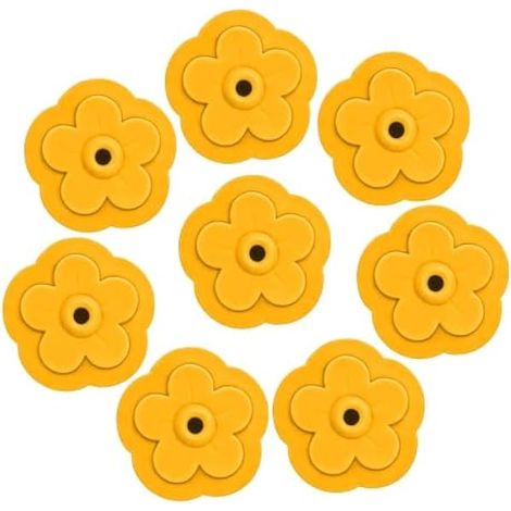 Hummingbird Feeder Replacement Parts, 8 Piece Five Petal Flower Ports (1/5)