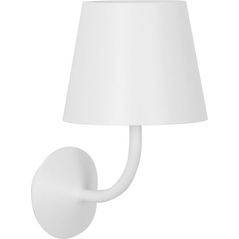 Zafferano Poldina Lampada da Parete Outdoor E27 in Alluminio Verniciato Bianco Opaco, Design Moderno IP54, Dimensioni 16.5x22.2x28.4 cm Prodotto 230V