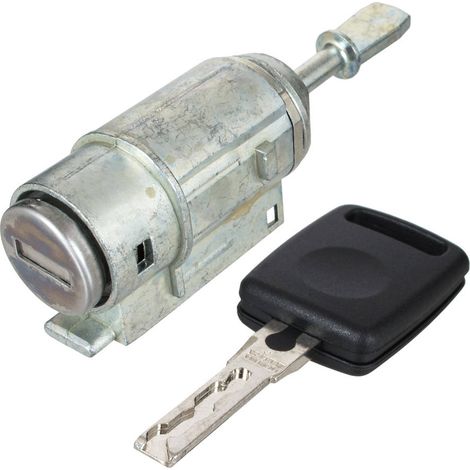 Inserto serratura porta anteriore sinistra + chiave per Audi A6 C5 97-05 (1/2)