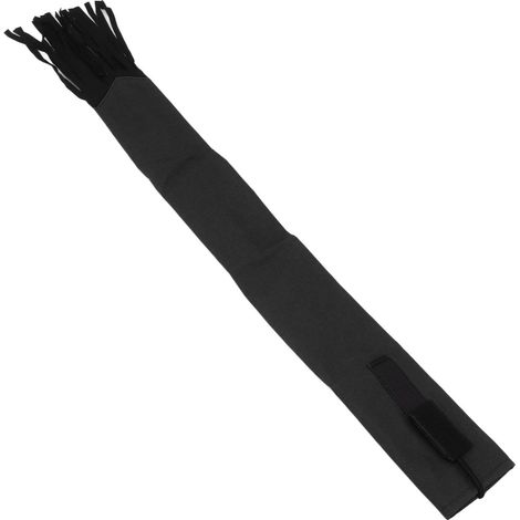 Protecteur de Queue en Polyester - Anti-Mâchonnement pour Chevaux, Housse de Protection avec Franges Noires (1/5)