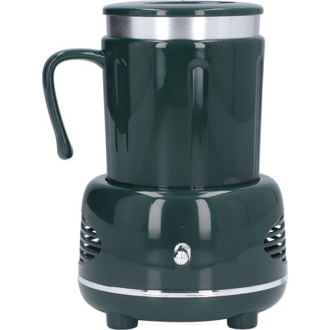 Gobelet réfrigérant et chauffant pour voiture et maison, refroidisseur rapide pour bière et boissons, machine de bureau, couleur vert (1/5)