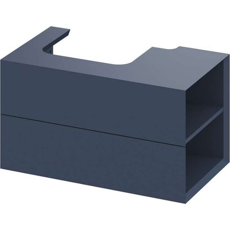 Ravak Lite - Mobile lavabo 80x45x43 cm, 2 cassetti, Deepsea Blue X000001887 (1/5)