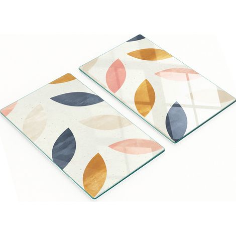 Pannelli decorativi multifunzionali in vetro stile scandinavo 2x30x52 cm (1/5)