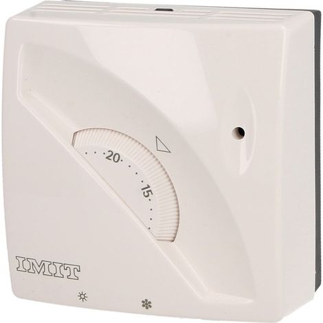 Thermostat d'ambiance TA avec lampe témoin commutation chaud/froid
