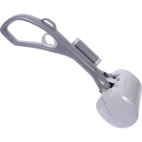 Ramasse crottes pratique, ramasse crottes de chien, convient pour une utilisation en extérieur, gris (1/5)