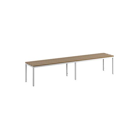 Banco para vestuarios de haya  por un lado  H x P 420 x 400 mm