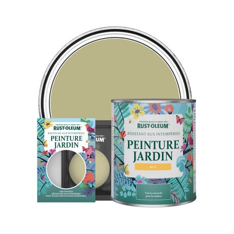 Peinture Jardin, Finition Mat- Vert Sauge (1/3)