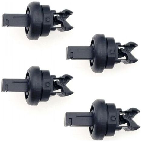 Pair 4 x Kofferraum-Hutablagen-Clip 79916JD00A, 7705099001 8200675047 Befestigungsclips Auto-Hutablagen-Saitenaufhänger Schwarze Kunststoff-Formhalteclips (1/5)