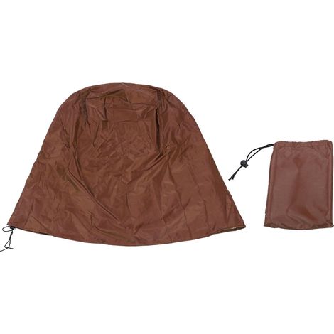 Funda para fuente fabricada en tejido Oxford 420D, resistente al agua, al polvo y a los rayos UV, con cordón ajustable. Protección ideal para el invierno y para cafeterías. (1/5)