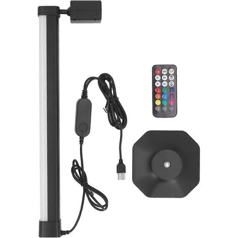 Intelligente Lichtleiste mit schwenkbarer Lampe, Musiksynchronisation, 16 Millionen Farben, 8 Szenenmodi, App-Fernbedienung, RGB-Ambientebeleuchtung