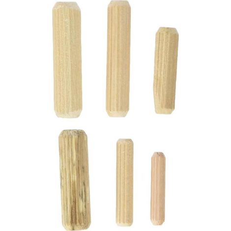 Assortiment de Chevilles Bois D.5-10 mm - 53 pcs - Polyvalent et Résistant - D-Work