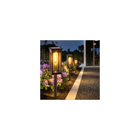 Solar-Gartenleuchten für den Außenbereich, 8er-Set, wasserdicht (IP65), automatische Ein-/Ausschaltfunktion, ideal für Gärten, Wege und als Nachtbeleuchtung. – Crezuo
