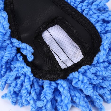 Poignée Longue Nettoyant Vitres Voiture Microfibre Lavable Brosse Poussière Auto