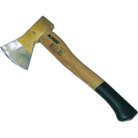 Hache à main Ironside 138-104, 800 g, argent/or/naturel (1/5)