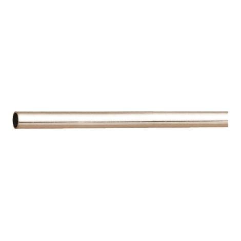 BARRA CORTINAD.12MM. CROMADA 3 M. - EHLIS