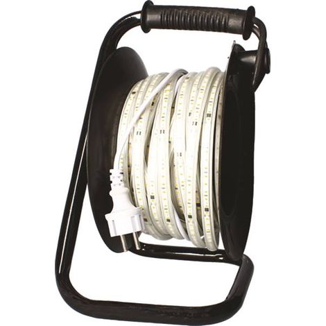 Strip Led R2 25m Enrouleur éclairage Puissant 6500k Sur 25m - Générique