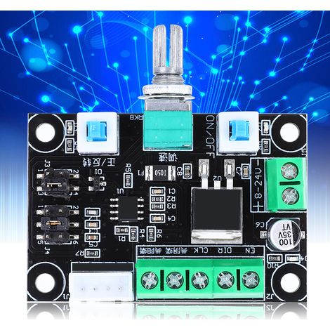 MKS OSC Schrittmotor-Ansteuerregler mit Puls-PWM-Drehzahlregelung und Hoch-/Mittel-/Niederfrequenzsignal (1/5)