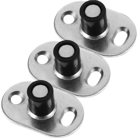 3pièces Guide Pour Porte Coulissante Avec Roulements Positionneur De Porte Butées Stables Et Silencieuses Pour Sliding Doors (1/5)