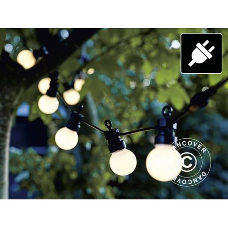 Guirlande lumineuse LED, kit de départ, Lucas, 3m, Noir/Gelé/Blanc Chaud - Dancover