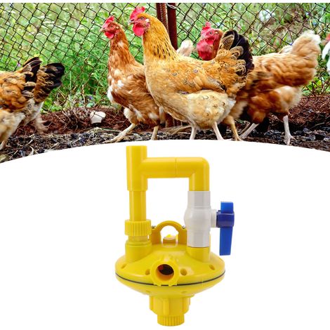 Regulador de presión bidireccional con válvula automática para pollos, patos y conejos, material ABS, 3/4 de pulgada G, tamaño 28,3 x 19,2 x 18,5 cm (1/5)