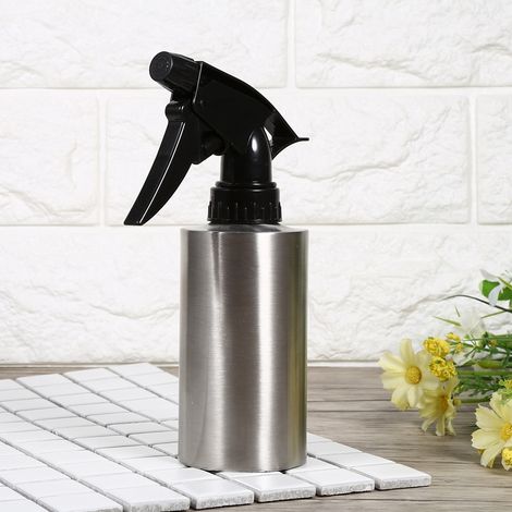 Multifunktionale Gießkanne mit Pumpe, aus Edelstahl 304, 350 ml (1/4)