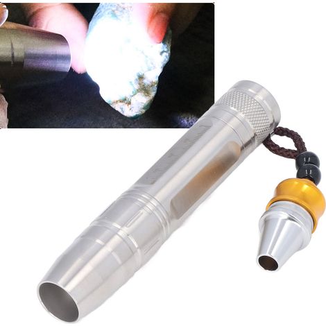 Lampe Torche 3 LED 3 Couleurs Haute Luminosité pour Billets Antiquités Bijoux Poche