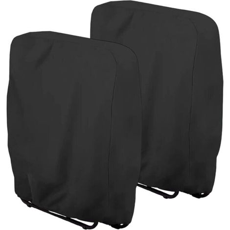 Housse chaise pliante extérieur, 210D oxford anti-poussière, pluie et soleil
