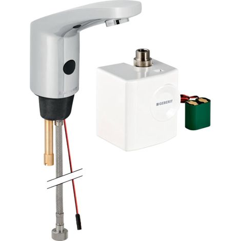 Geberit 116335211 Type 185 Robinet de lavabo, générateur (1/3)