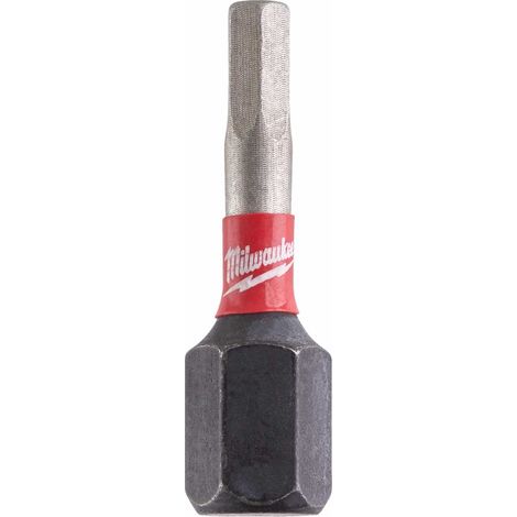 Milwaukee Schrauberbit SHOCKWAVE Hex 3 / 25 mm, Sechskant - 2 Stk. (1/2)